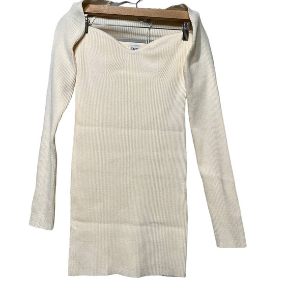 Princess Polly Hellie Mini Dress Cream / S-10 - Picture 10 of 16